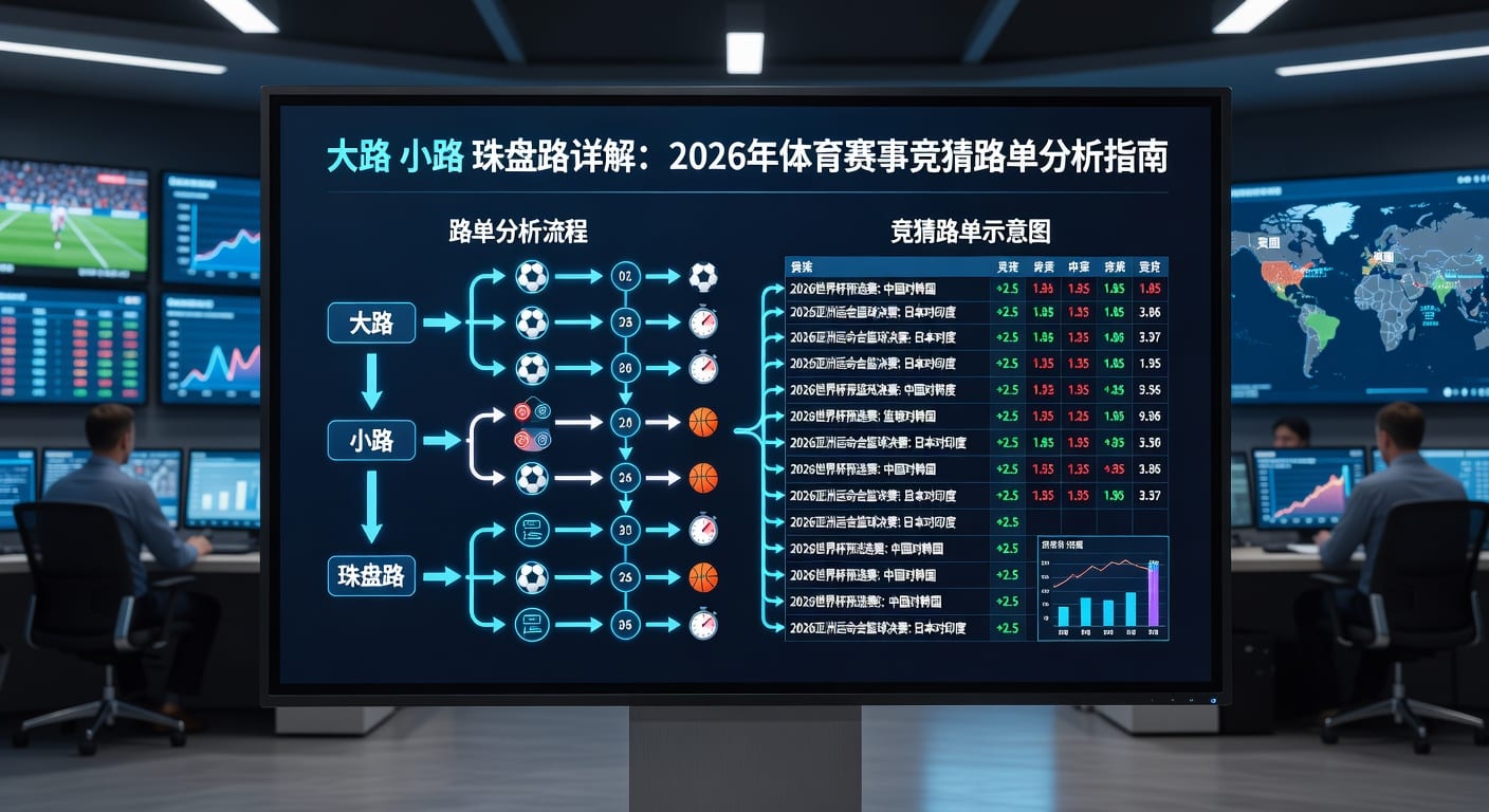 大路 小路 珠盘路：盘口思路与实战判断