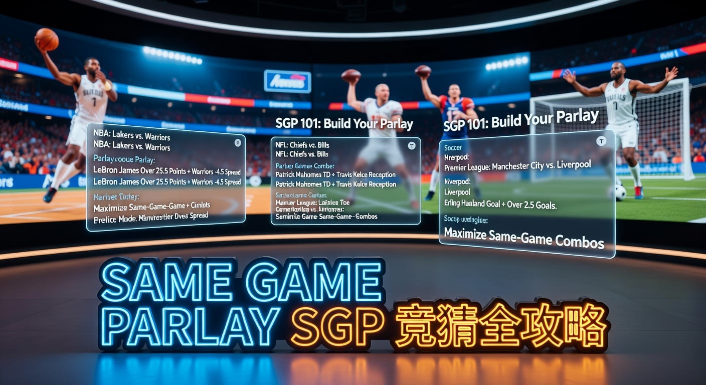 same game parlay SGP：串关玩法、投注技巧与风险解析