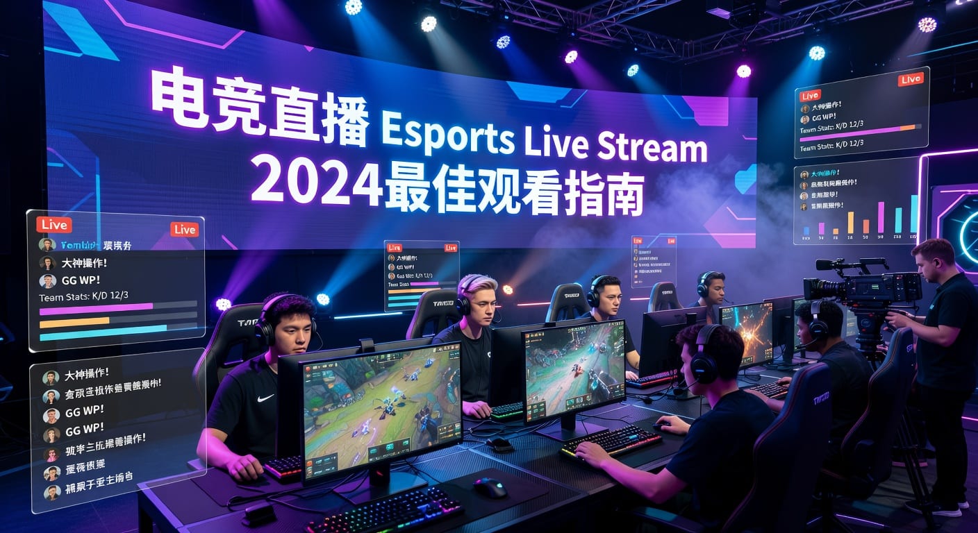 电竞直播 Esports Live Stream 观赛指南｜2026年