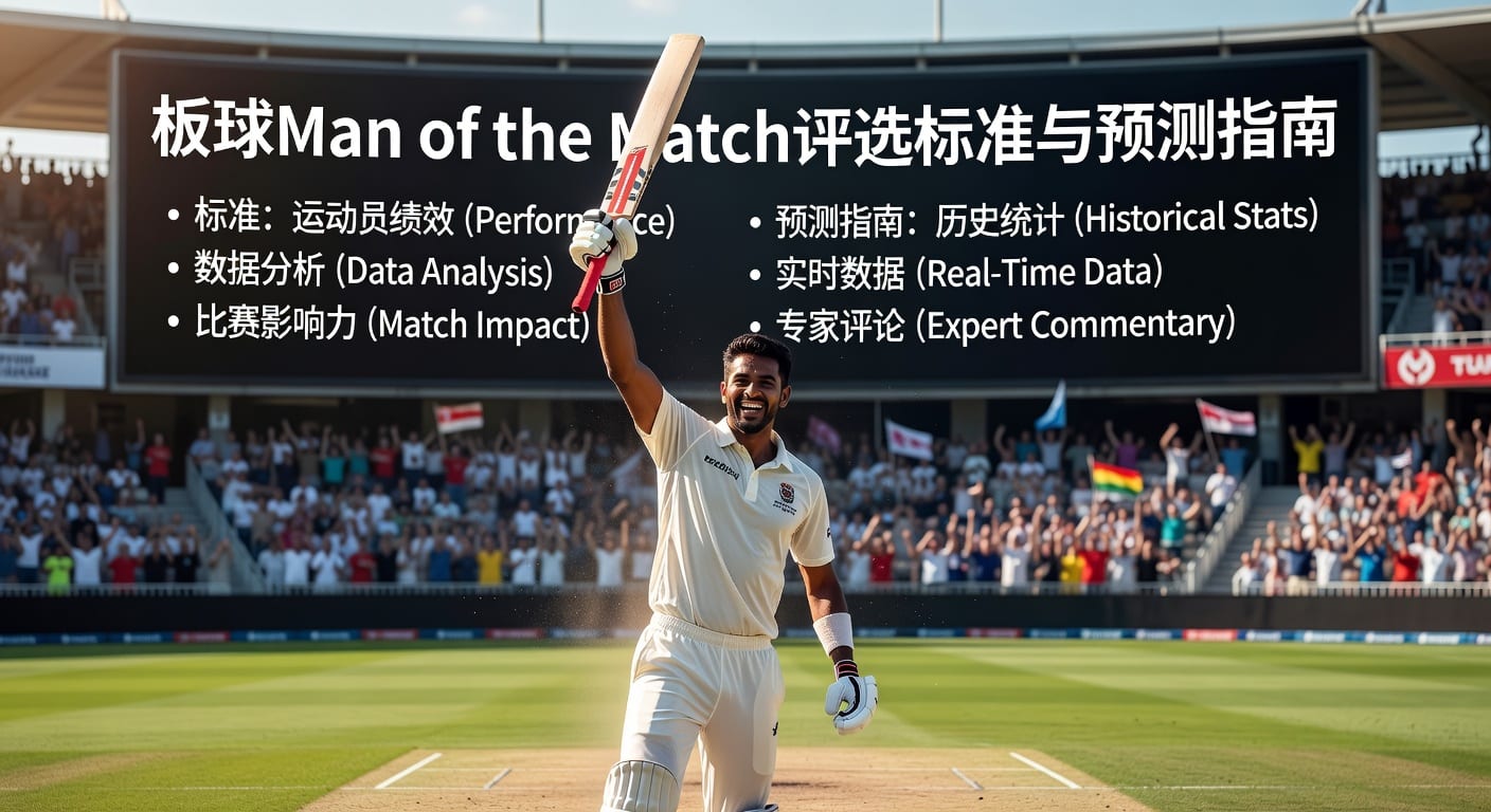 板球Man of the Match：评选逻辑与实战参考