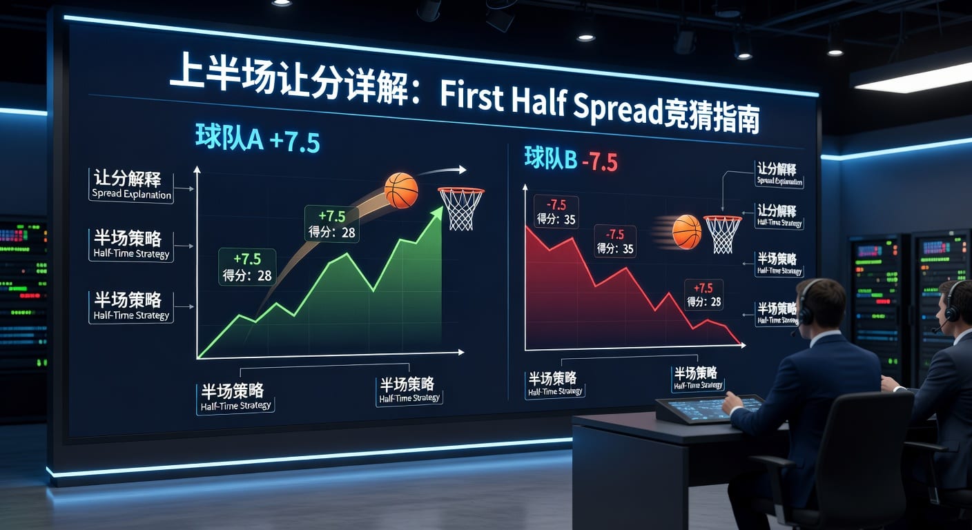 上半场让分 first half spread：盘口思路与实战分析