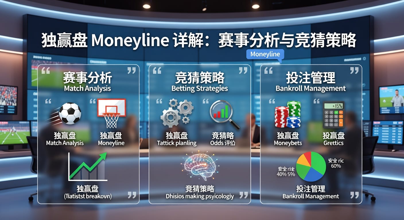 独赢盘 moneyline 解析：投注技巧、赔率与实战思路