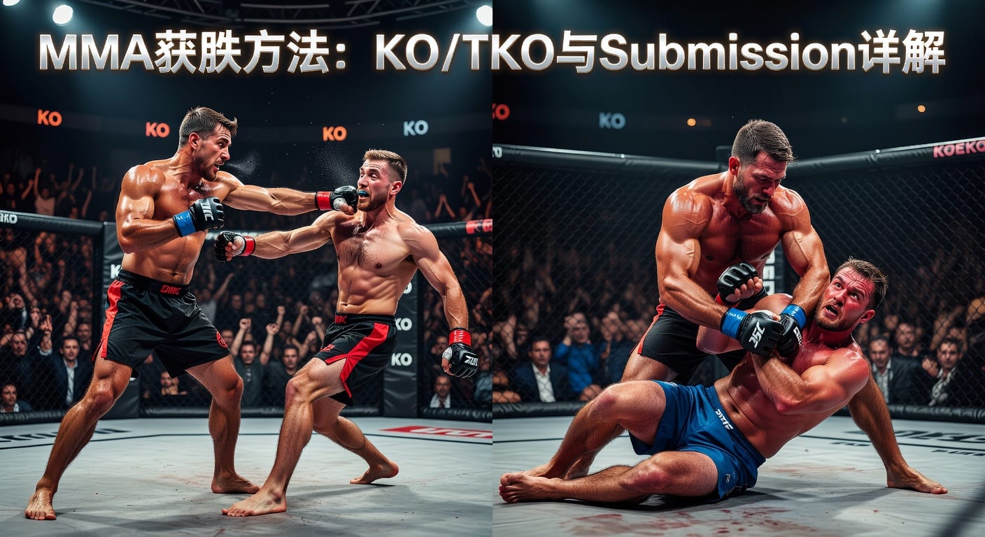 MMA方法：KO/TKO与降服判断｜凤凰体育官网